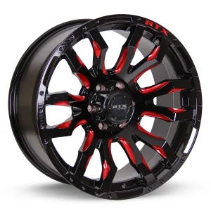 RTX Wheels – Patton – Black – 18″x9″ 10mm – Summer Wheels – 082959